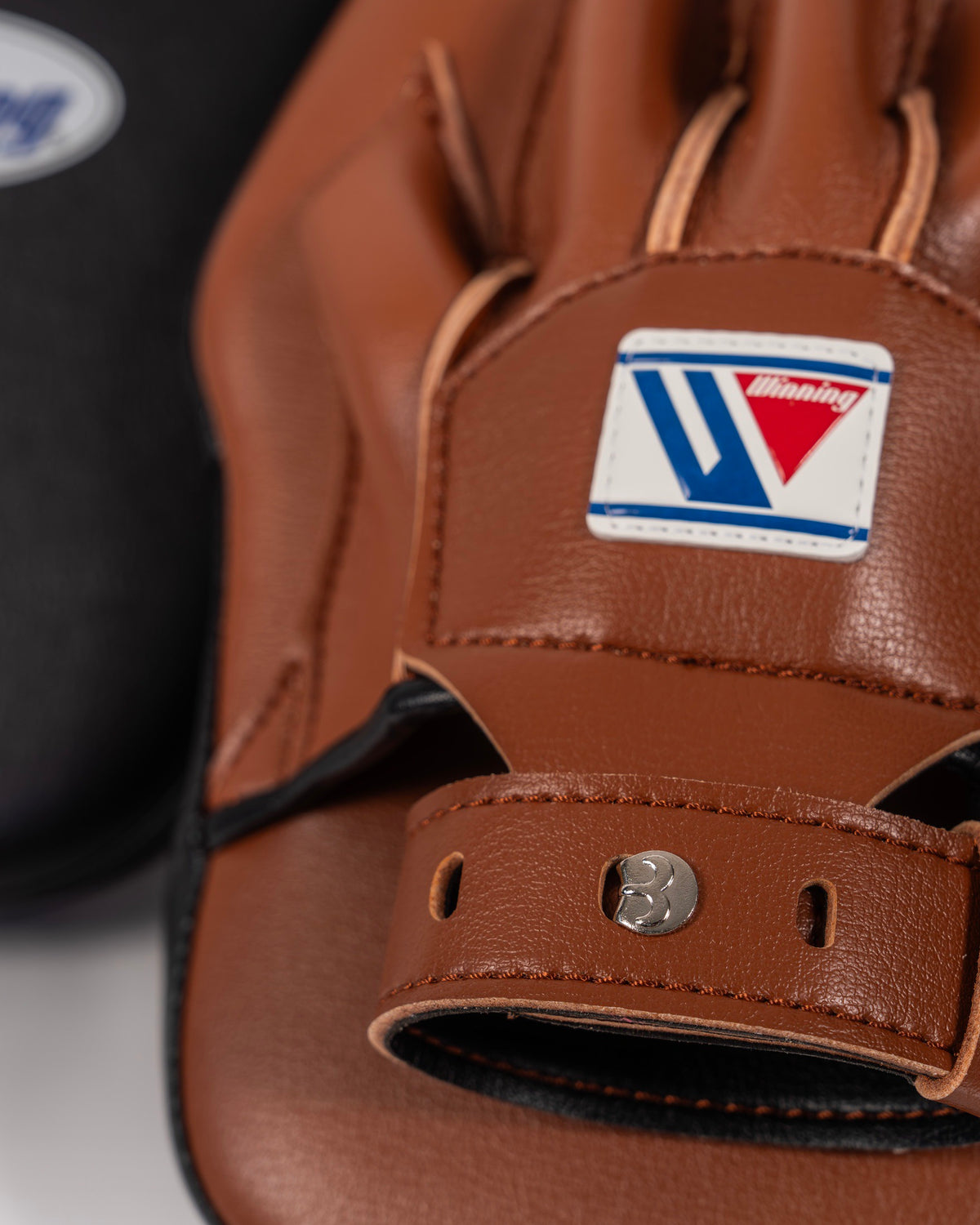 Winning CM-20 Standard Punch Mitts - Black / Brown
