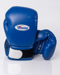 Winning - JABF Velcro Boxing Gloves - Blue - 14oz
