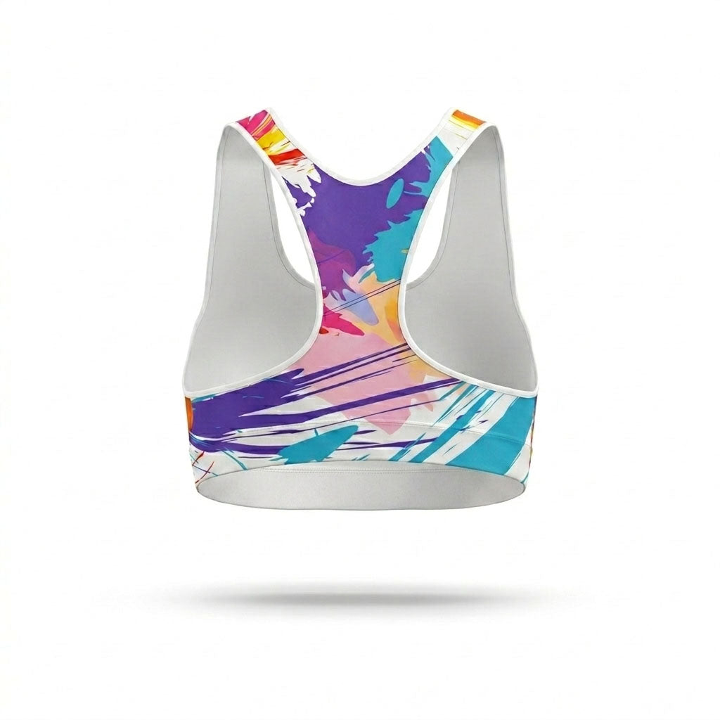 Fairtex - BRA03 - World Music Sports Bra - White