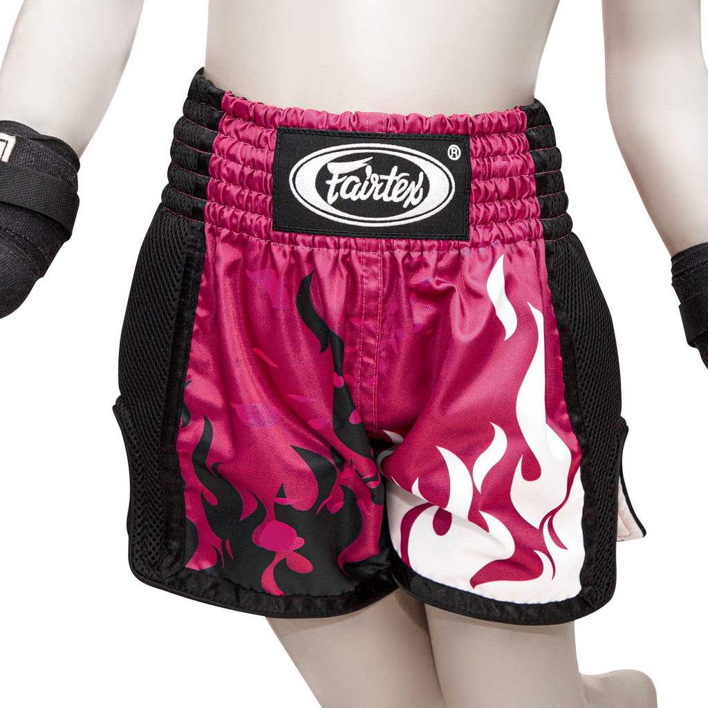 Fairtex - BSK2101 - Kids Muaythai Shorts - Eternal Flame