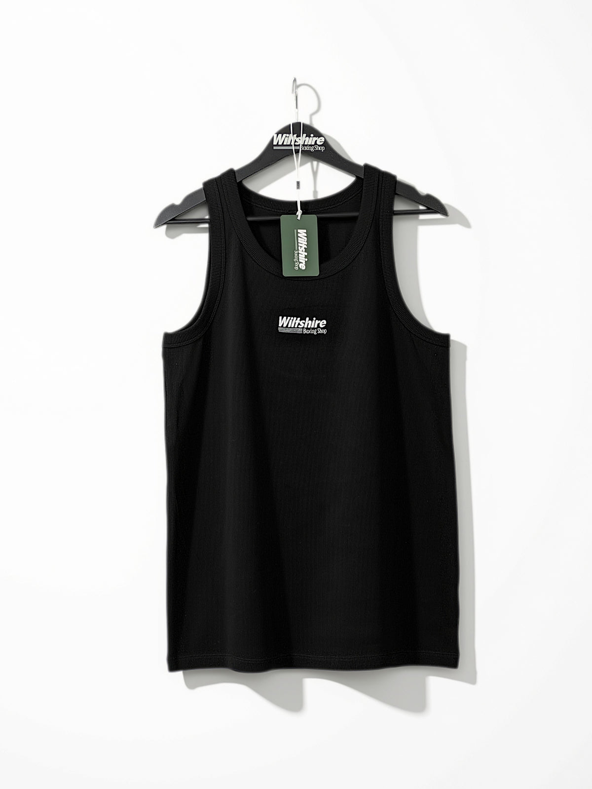 Wiltshire Boxing Shop Embroidered Logo Vest - Black