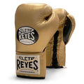Cleto Reyes Official Professional Fight Gloves - Gold - 10oz