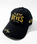 Cleto Reyes Cap with Embroidered Logo - Black / Gold