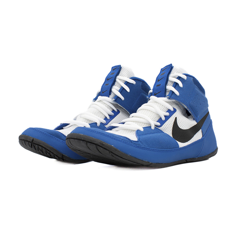 Nike - Fury 3/4 Wrestling Boots - Blue / White