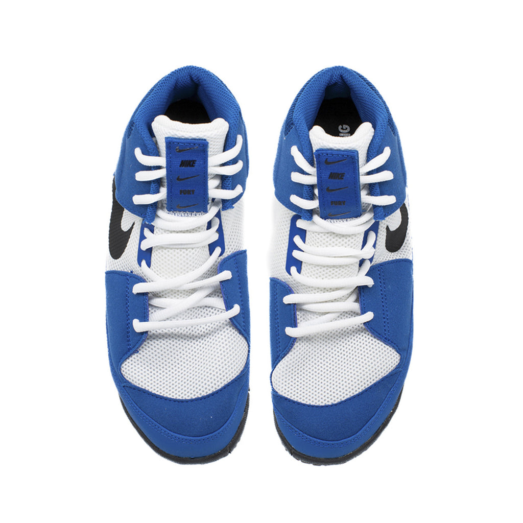 Nike - Fury 3/4 Wrestling Boots - Blue / White