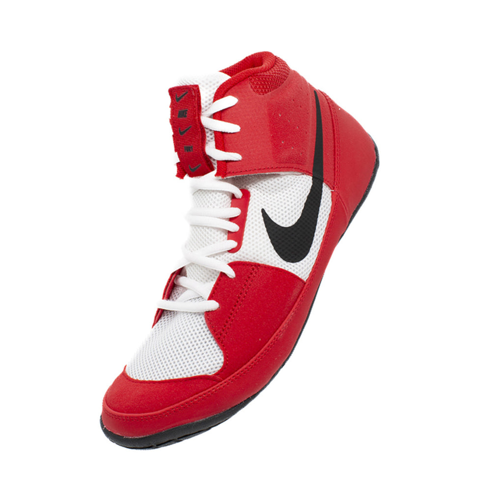 Nike - Fury 3/4 Wrestling Boots - Red / White